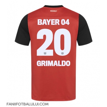 Bayer Leverkusen Alejandro Grimaldo #20 Tricou Fotbal Replică 2024-25 Barbati Acasa